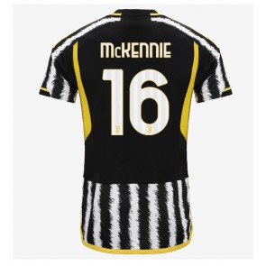 Juventus Weston McKennie #16 Koszulka Podstawowych 2023-24 Krótki Rękaw
